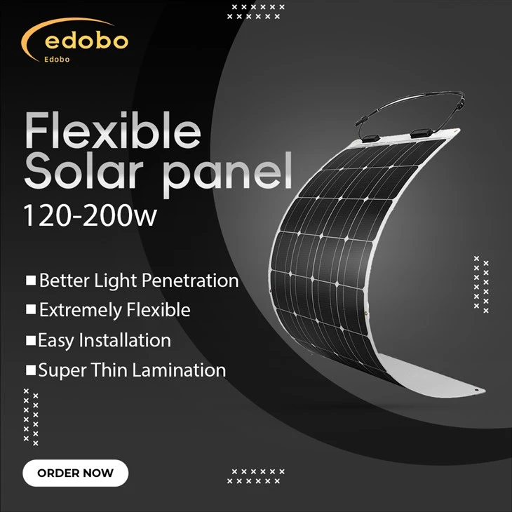 200w Saj zawg zog Solar Panels Kev muag khoom