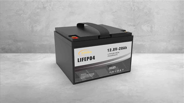 24v Lithium Ion roj teeb 12.8v 20ah