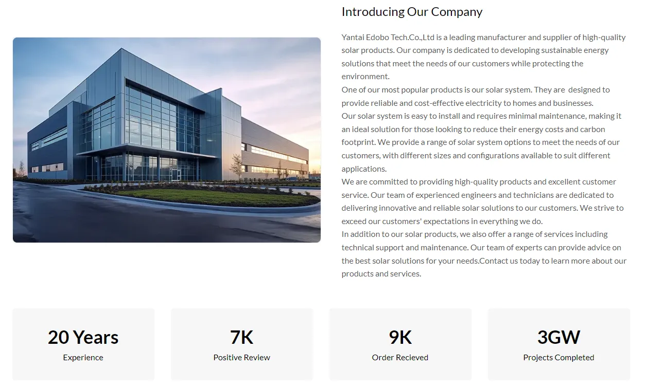 High Efficiency 160W/170W/180W/190W Solar Panel High Efficiency 160W/170W/180W/190W Solar Panel