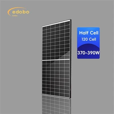 360w Ib nrab Cell Mono Solar Vaj Huam Sib Luag Rau Tsev System