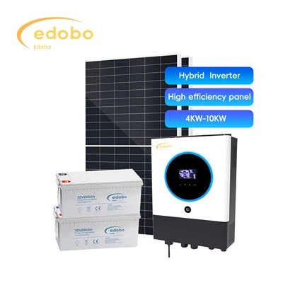 4kw 10kw Hybrid Inverter Nrog Hnub Ci Roj Teeb
