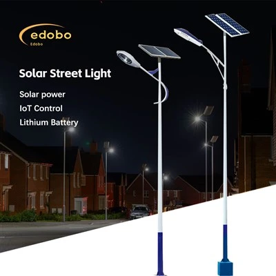 Edobo Hnub Ci Powered Txoj Kev Teeb Pom Kev Nrog Lithium Roj Teeb