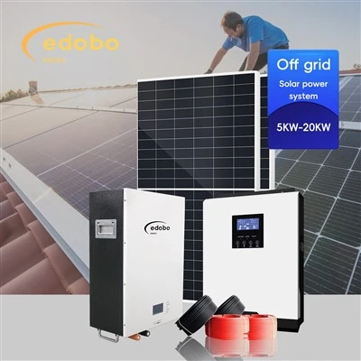 PV Generator Solar Energy System nrog roj teeb